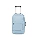 Produktbild satch flow M Trolley Koffer Handgepäck 35L 54x32x23 cm oder 55L 65x37x29 cm, inkl. Wäschebeutel, Reisegepäck Pure Ice Blue - Hellblau