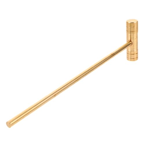 TOVINANNA Brass Watch Repair Hammer Tiny Hammer Mallet for Texturing Mallet for Women