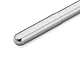 Kaweco LILIPUT Kappen-Kugelschreiber Silber I Exklusiver Kuli für Standard D1 Minen inklusive Retro Metallbox I Metall Aluminium Kugelschreiber 13 cm