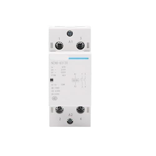 Contacteur CA modulaire NCH8 2P 63A 2NO 230V à isolation 500V
