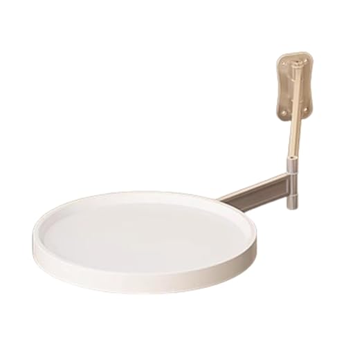 Table pliante murale 28x28 cm pivotante à 180° bureau flottant et chevet moderne