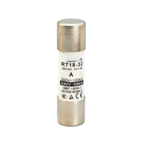 Fusible RT18-32 10x38 16A 500V cartouche céramique cylindrique