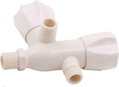 BATHBLISS Polo PVC 2 in 1 Water Tap 2 Way Angle Cock Tap (Pack of 1) (B0D8Z2R5RM) Amazon Price History, Amazon Price Tracker
