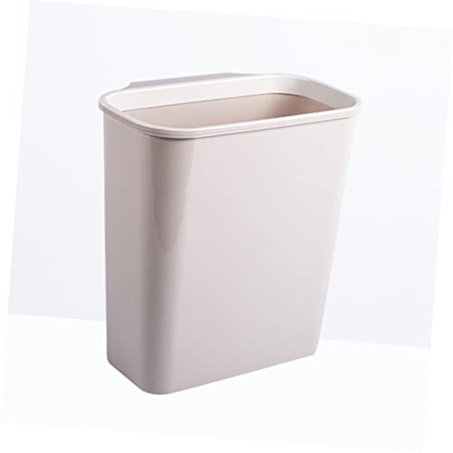 Caneca de basura colgante para cocina Happyyami 10L beige miniatura 3