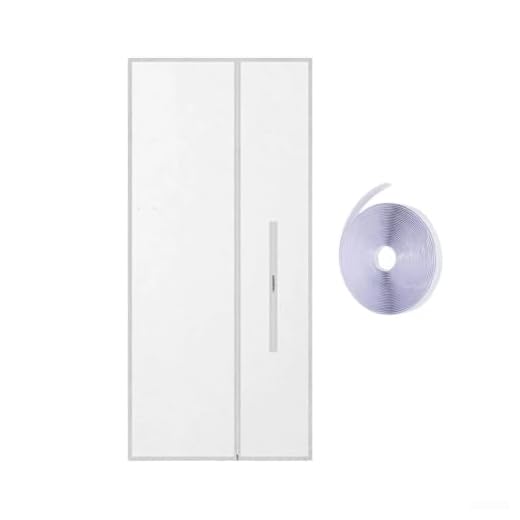 Kit de aire acondicionado para puerta corredera, kit de sellado de puerta corredera para aire acondicionado portátil, estilo ranura sin costuras, kit de ventilación de puerta corrediza portátil, sello
