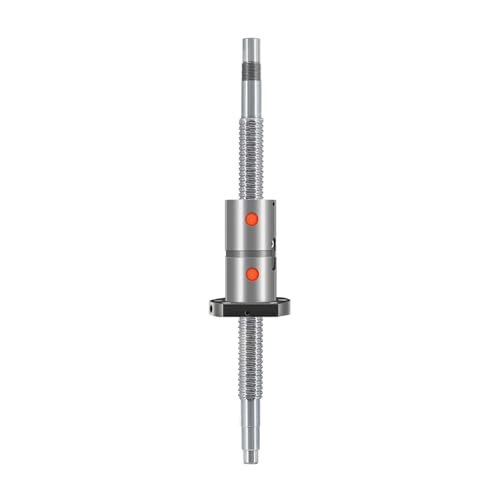 Vis à billes DFU2505 700mm avec double écrou et extrémités usinées BK/BF20