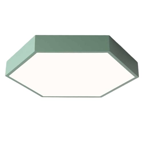 Plafonnier LED hexagonal de 6000K éclairage moderne pour chambre
