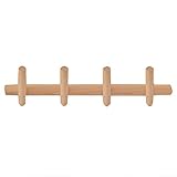 Ganchos de troncos creativos, use paredes inactivas para guardar ropa y bolsos de uso diario, incluso si las hermosas decoraciones de pared son colgadores de pared.
