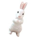 Lapin en peluche mignon : ce est fabriqué à d'un matériau super et sûr, pour une utilisation à long , une décoration pour la chambre, salon, la maison, bureau, berceau, la voiture et partout vous souhaitez, est lavable, en peluche intéressant