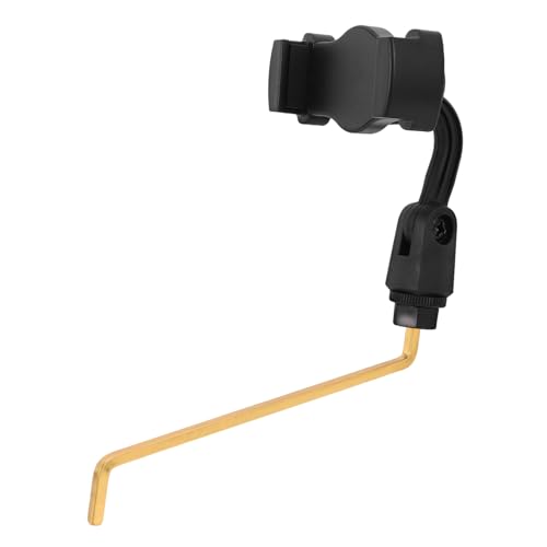 TINEASUR アルトサックス用譜面クリップ 高弾性グリップ 携帯電話対応 譜面台ホルダー 持ち運び簡単 安定固定 アウトドア対応 演奏練習用ア