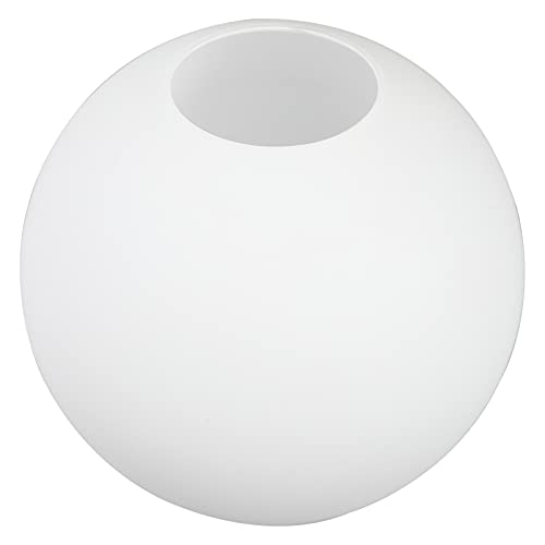 FRCOLOR Lampe de Verre Rond Blanc Matte Globe Globe Couvre- Lustre Protector Protector Catégorie de Luminaire Remplacement de L' hôtel Home Hotel 15Cm
