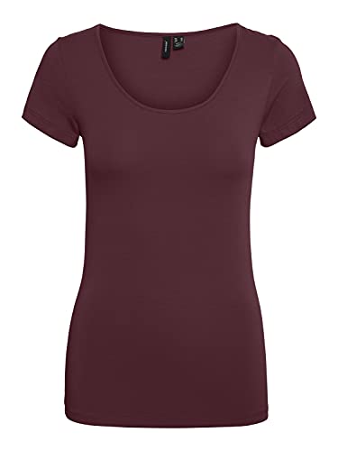 VERO-MODA-Damen-Vmmaxi-My-Ss-Soft-U-Neck-Noos-T-Shirt