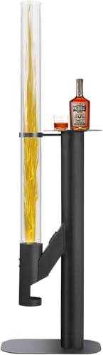 Image of Rayzi 67 Inch Pellet Stove, Decorative Patio Wood Pellet Heater, Pellet Fire Pit