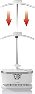 CLEANmaxx automatic shirt iron | Dries and smoothes shirts and blouses and replaces the iron or ironing station | Also to freshen up your clothes