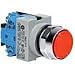 ABW110-B, Switch Push Button N.O. SPST Flush Round Button 10A 440VAC 220VDC 745.7VA Momentary Contact Screw Panel Mount (2 Items)