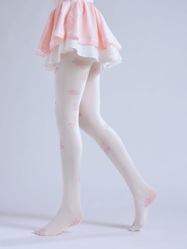 Image of Sahabowi Women's Sheer Tights, Digital Print Designs Stockings