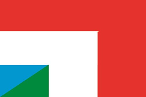 Drapeau du Luxembourg de l'Italie 150x250cm U24 anti-déchirure grand format