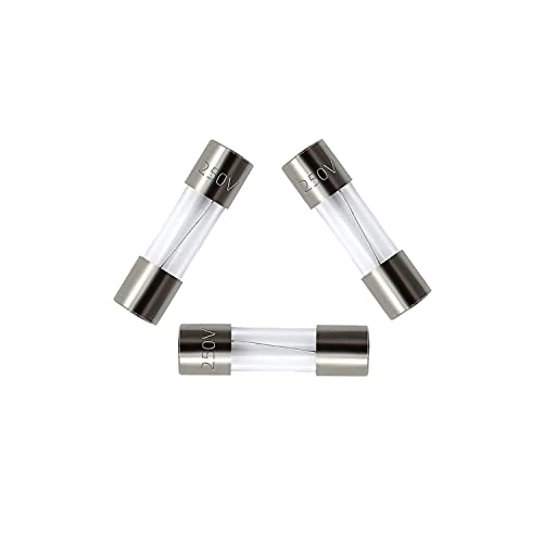 Zupayipa Pack Of 10 Pcs 500Ma F0.5Al Fast-Blow Fuse 0.5A 250V Glass Fuses 0.2 X 0.79 Inch / 5 X 20 Mm (0.5Amp) (F0.5A) #TOP4
