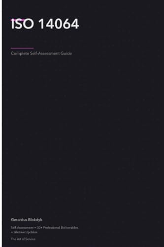 ISO 14064 A Complete Guide - 2020 Edition