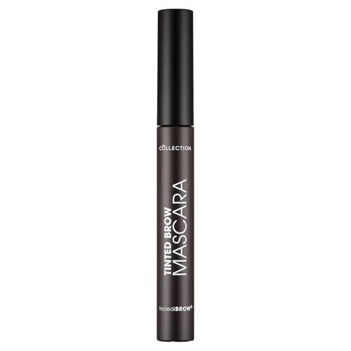 Collection Cosmetics Incredibrow Tinted Mascara, Fast Drying Formula, 8ml, Dark Brunette