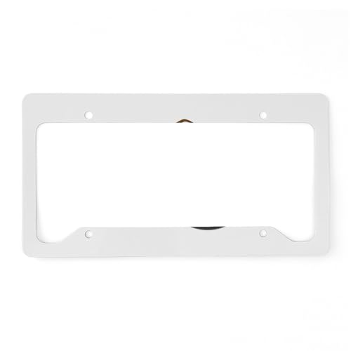 CafePress Bomb and Match Aluminum License Plate Frame