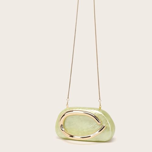 Image of Acrylic Clutch Purse for Women Marbling Evening Wedding Handbags Acrylic Shell Box Purses for Party Prom Cocktail