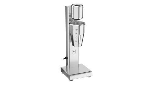 METRO Professional Batidora de Cócteles, 80W, Acero Inoxidable, 1000ml, 2 Velocidades, 17 x 17 x 51 cm, Plata