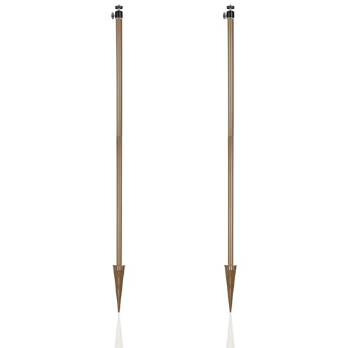 42" Trail Camera Stake, 2 Pcs Heavy Duty Stand with