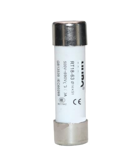 Fusible 14x51mm RT18-63 céramique 50A contre surcharges et courts-circuits 690V