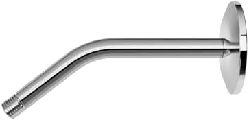 PROFLO PFS40 6" Brass Shower Arm (1/2" Connections) - Chrome