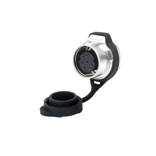 Conector metal de 8 pines LP16 impermeable para panel roscado que evita fallos por humedad 2