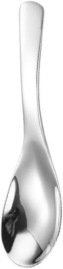 Silverware Flatware Set, 1/4/6/8/10/12 Piece Medium Stainless Steel Spoons, Deepened Household Creative Spoons, Dessert Spoons, Hotel Spoons, Palace Spoons(12 Pieces)