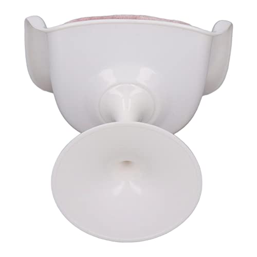 Cadeira Giratória Casual Com Pés Redondos Rosa para Casa de Bonecas, Cadeira de Escritório para Móve