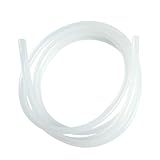 1 Meter transparenter flexibler Silikonschlauch, Silikonkautschukschlauch, hochtemperaturbeständige Wasserleitung(0.5 * 1MM)