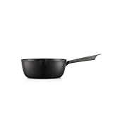 バーミキュラ ユキヒラ 20cm マットブラック 鋳物ホーロー 雪平鍋 ユキヒラナベ 片手鍋 和食 煮物 みそ汁 専用レシピブック付 YH20-BK