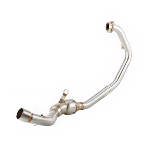 Exhaust Silencer For 250 For Adventure 2021 390 For Adventure 2020 2021 Pre Decat Pipe Motorcycle Exhaust Full Catalyst Delete And Link Pipe Exhaust Muffler