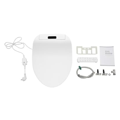 WSIKGHU Bidet Toilettensitz Smart WC Bidet Set mit Düse, Temperatur Einstellbar, Beheizte Toilette | Automatische Reinigung | Lufttrocknung Smart Toilette | EU Lagerbestand – Bild 3