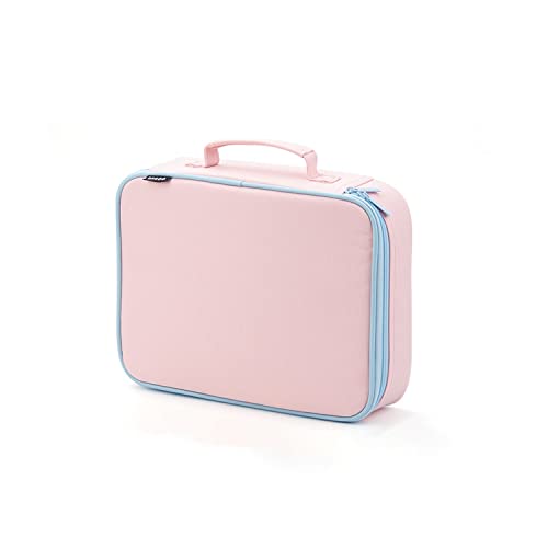 Jolie trousse à crayons pour filles, grande trousse de rangement pour adultes, étudiants, filles, garçons, adolescents pour l'école, support de marqueur (rose) Cover
