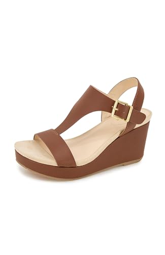 Image of Kenneth Cole REACTION Women's Card T-strap Wedge