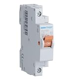 Hager MN916V, system Mn916V, magnetyczny przełącznik termiczny, seria Mn, 1P+N, 16A, C, 6Ka