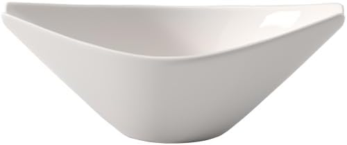 Villeroy & Boch Flow Gravy Boat/Soup Cup, 12 oz, Premium Porcelain, White