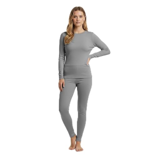 Palleon Thermounterwäsche Damen Set | Merino Wolle Funktionsunterwäsche lang | Atmungsaktiv, Thermoregulierend & Geruchsneutral | Skiunterwäsche für Winter, Sport &...