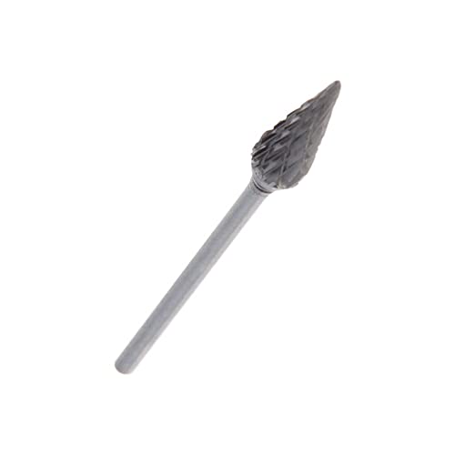 Fresas rotativas 6mm vientre doble acero tungsteno 2pcs miniatura 2