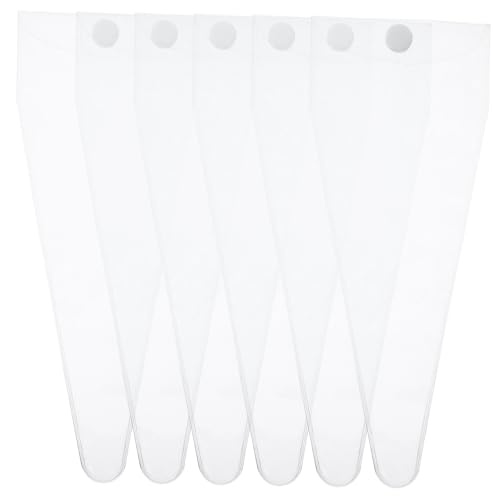 HAPINARY 6pcs Pet Grooming Scissor Storage Cover PVC Dog Hair Trimmer Bag Zipper