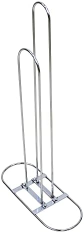Chrome Plated Metal Hanger Stacker Holds 50-70 Hangers, Organize Wood, Metal and Plastic Adult Size Hangers for Pants and Shirts (Quantity 10) (10)