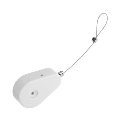 WOONEKY 1set Retractable Theft Cable Holder Wire Tether Case for Office Spaces