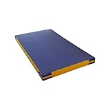 Sport-Thieme Niedersprungmatte 200x100x10 cm | Sandwich-Spezialkern, Klettecken | Weichbodenmatte, Sprungtisch-Erhöhung, Sicherheitsmatte | Blau | Schaumstoff, Nadelfilz, Polyester