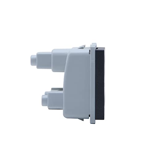 Image of Wipro Northwest Nowa 6 /16A 3 Pin - Power Socket, Matt Black (pack of 10)