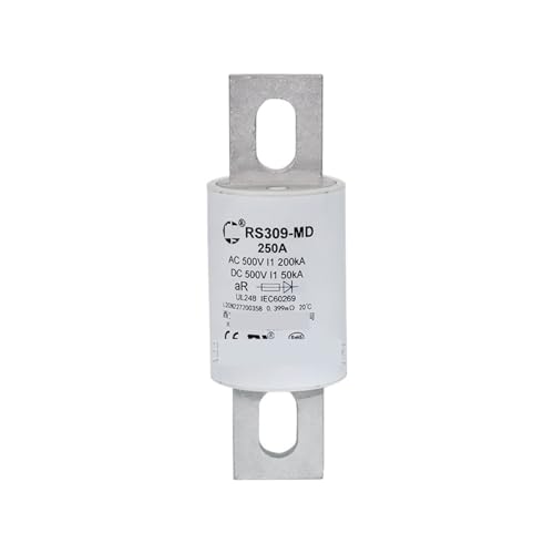 Fusible RS309-MD 250A rapide pour protection de batterie automobile 500V