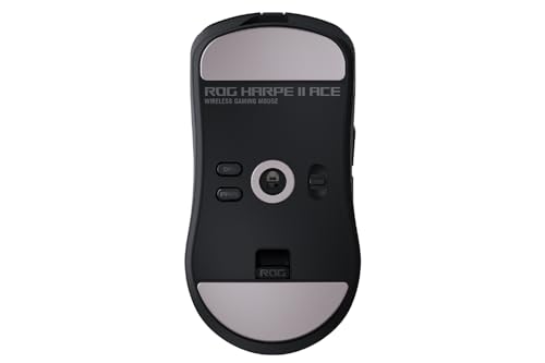 ASUS ROG Harpe II Ace Gaming Esports sans Fil 48 g symétrique capteur Optique AimPoint Pro 42K interrupteurs optiques sondage 8K 5 Boutons programmables conçue pour Jeux FPS - vue 3